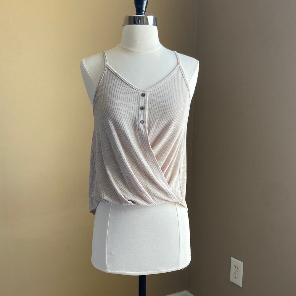 NWT Women's Beige Tank Top - Small, Medium, Large